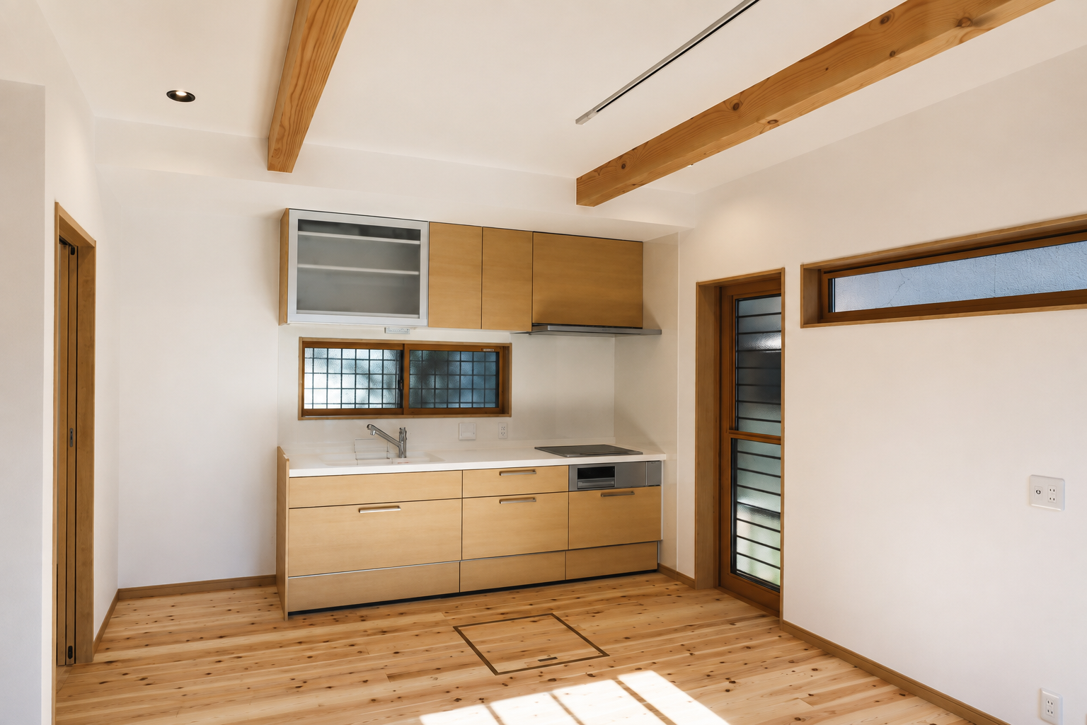 【狭小平屋】１LDK１５坪！黒い切妻外観と木の温もりが調和　大きな収納部屋を設けた終の棲家　越谷市Y様邸の周辺環境写真