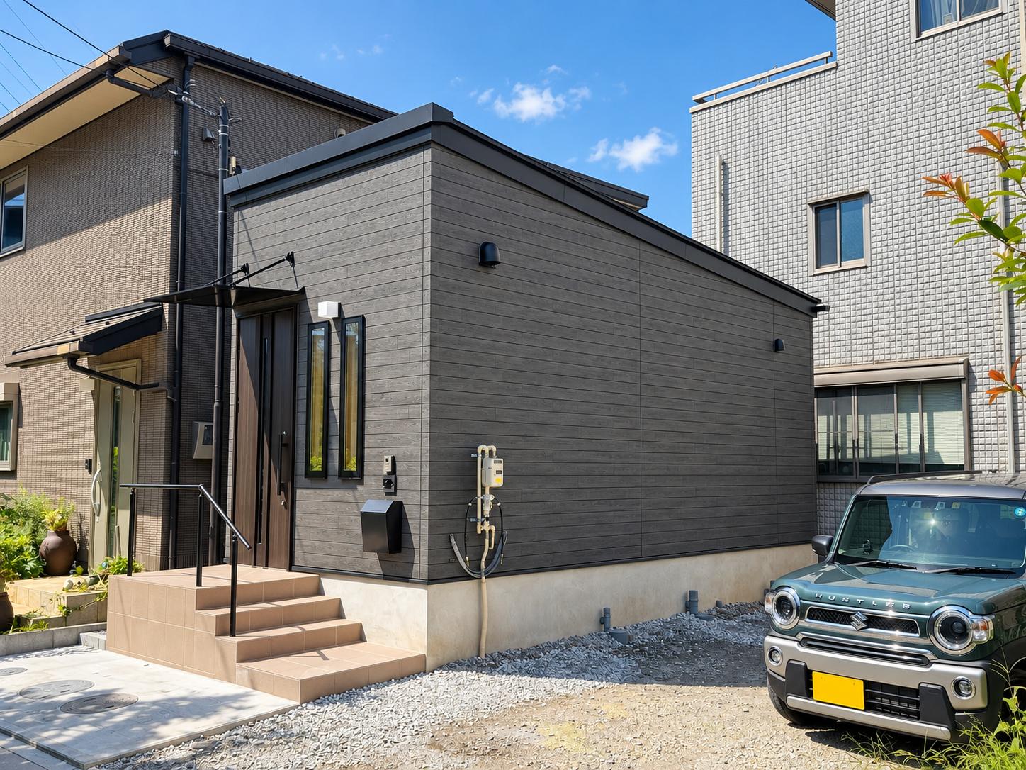 【超狭小！5坪の平屋タイニーハウス】埼玉県川口市　超ローコストの平屋住宅　老後に1人で暮らす家　115万回再生！の施工写真