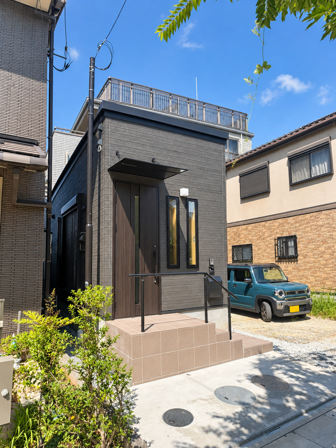 【超狭小！5坪の平屋タイニーハウス】埼玉県川口市　超ローコストの平屋住宅　老後に1人で暮らす家　115万回再生！の周辺環境写真
